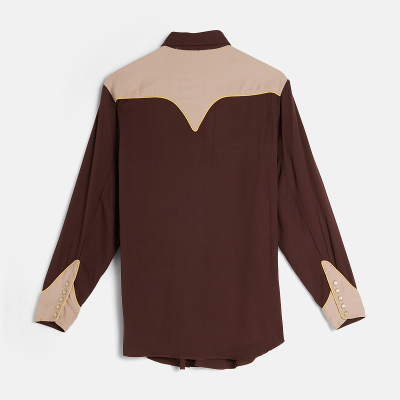 Super Flea Market+H Bar C+Brown western shirt+Olli Dietrich3